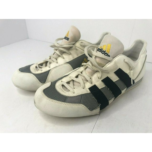 adidas gazelle silver green womens Vintage Adidas Universal Sneakers US 9  dla dushy